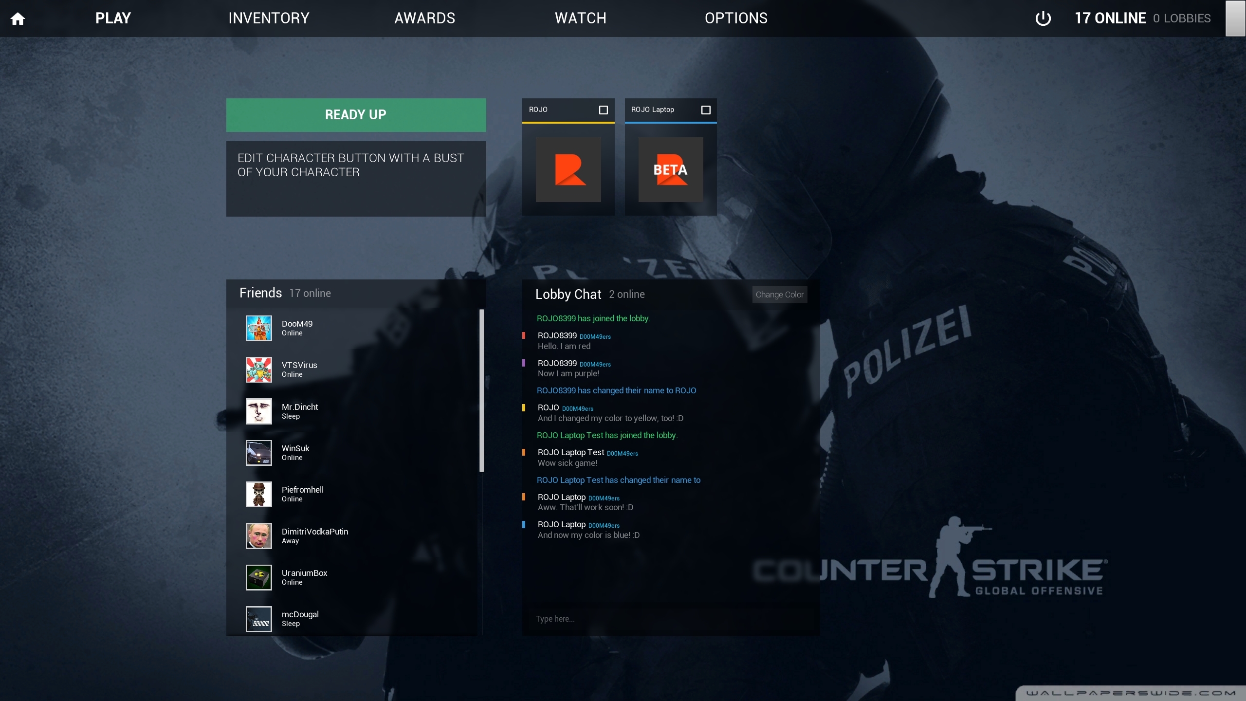 CSGO-Style Working UI