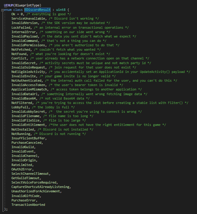Discord Game SDK Plugin