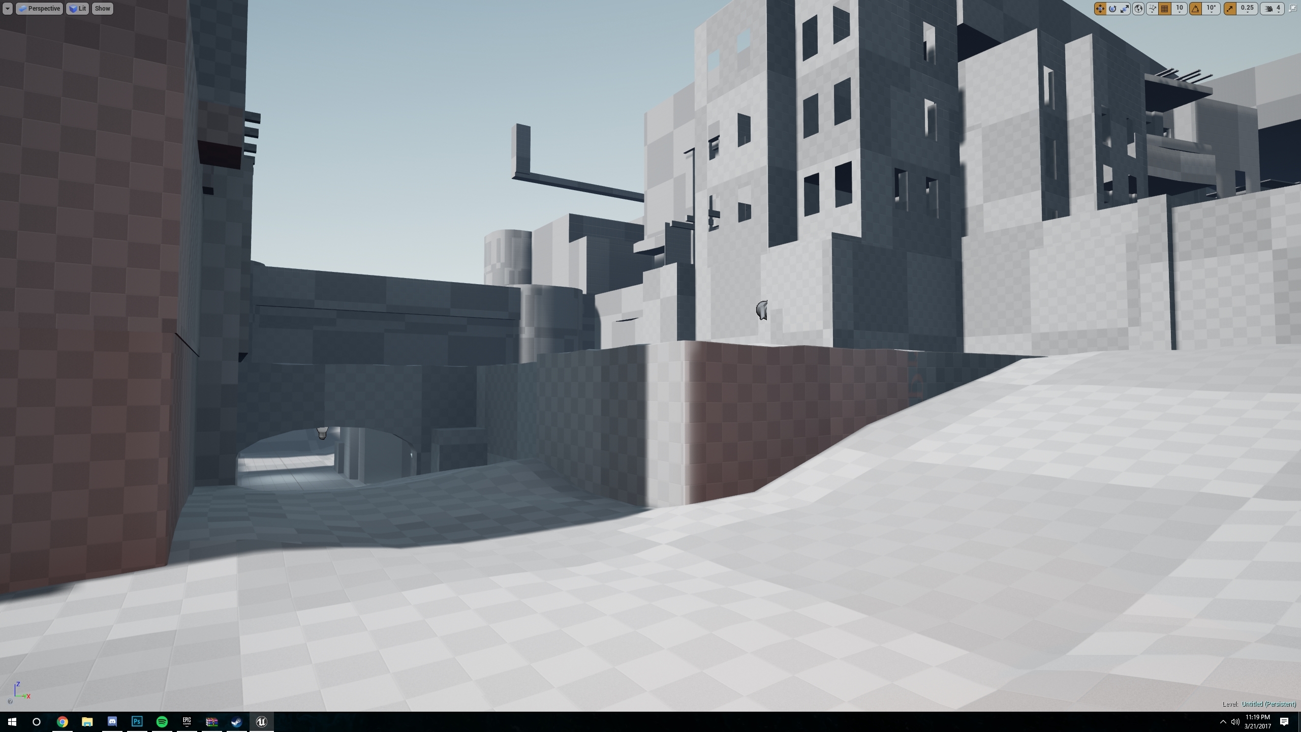 Recreating Dust 2 in UE4