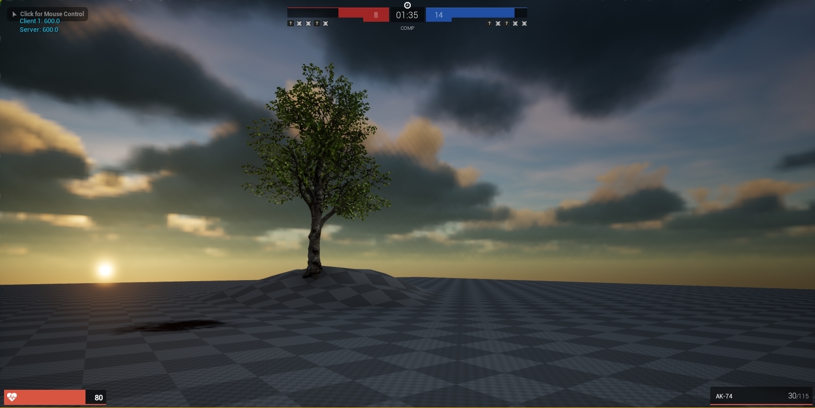 First In-Game HUD
