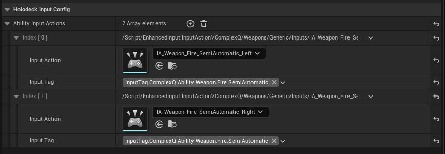 Input Config