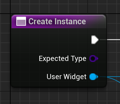 CreateInstance Input