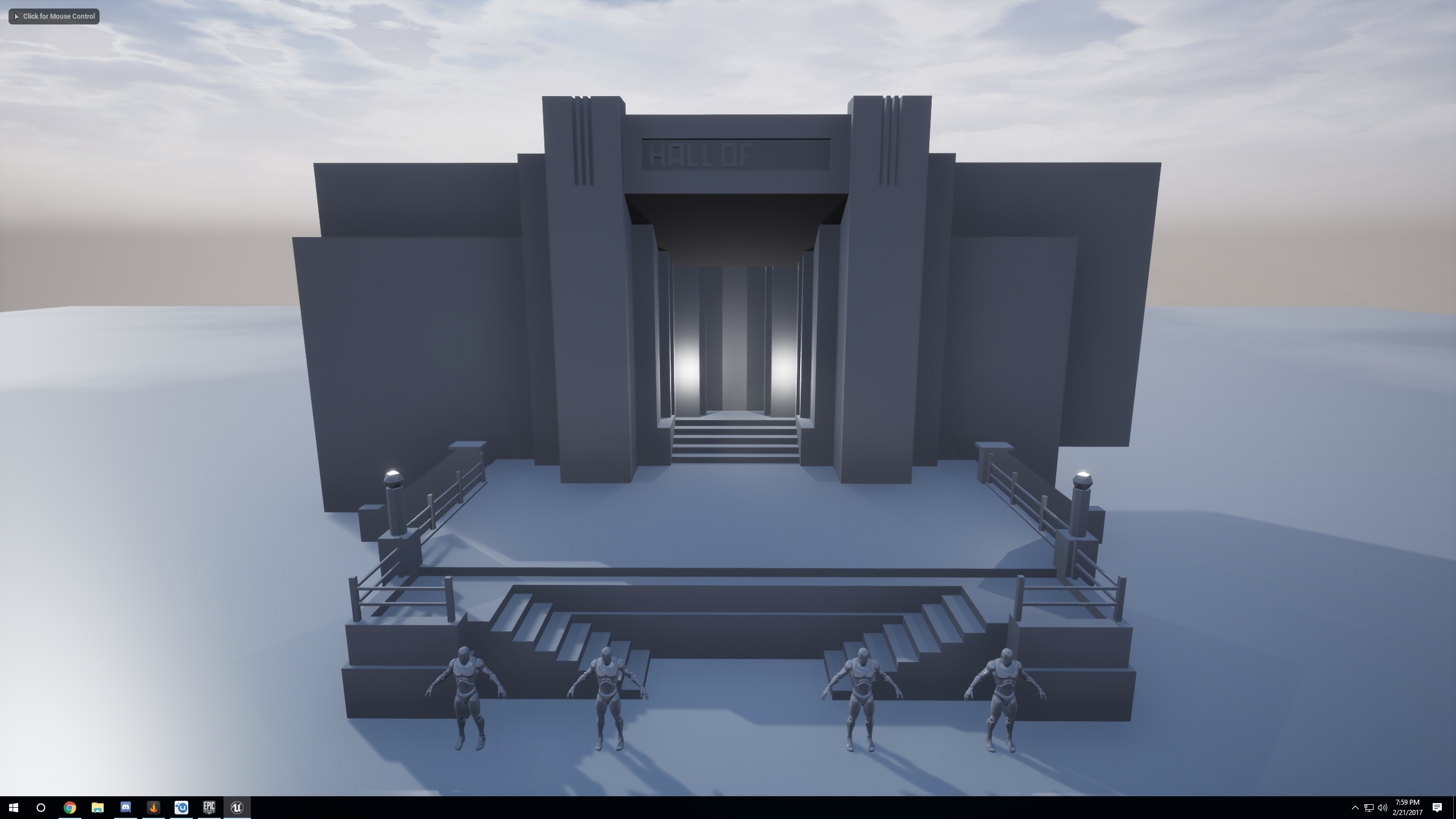 Hunger Games Style Platform