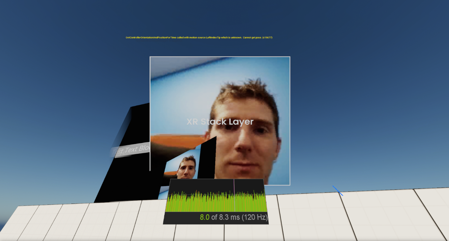 VR HUD Tests